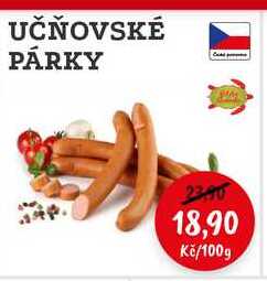 UČŇOVSKÉ PÁRKY 100g
