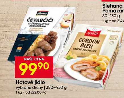 Hamé Hotové jídlo vybrané druhy 380-450 g