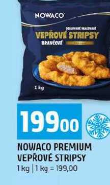 NOWACO PREMIUM VEPŘOVÉ STRIPSY 1 kg 