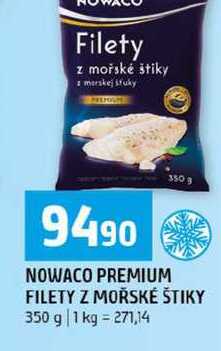 NOWACO PREMIUM FILETY Z MOŘSKÉ ŠTIKY 350 g