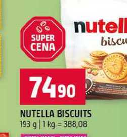 NUTELLA BISCUITS 193 g