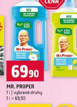 MR. PROPER 1l vybrané druhy