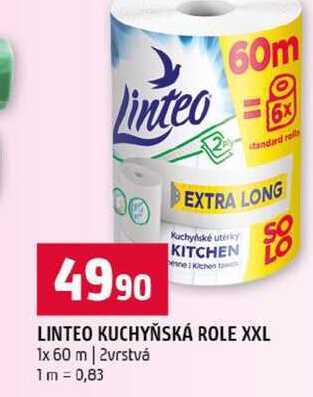 LINTEO KUCHYŇSKÁ ROLE XXL 1x 60 m 2vrstvá