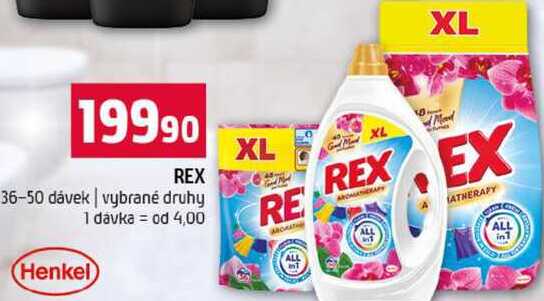 REX 36-50 dávek vybrané druhy