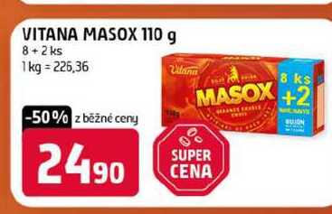 VITANA MASOX 110 g 8+2 ks