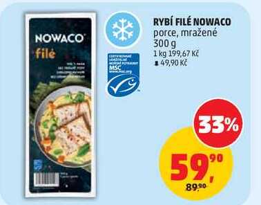 NOWACO porce, mražené, 300 g