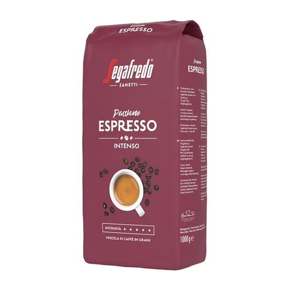 Segafredo Passione Espresso, zrnková káva v akci
