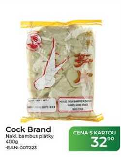 Cock Brand Nakl. bambus plátky 400g 