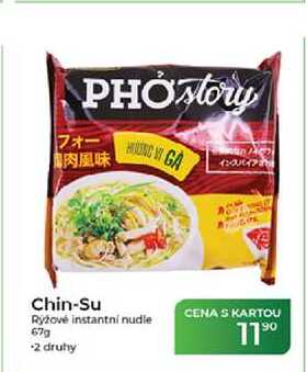 Chin-Su Ryžové instantní nudle 67 g