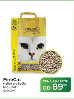FineCat stelivo pro kočky 6kg-8kg