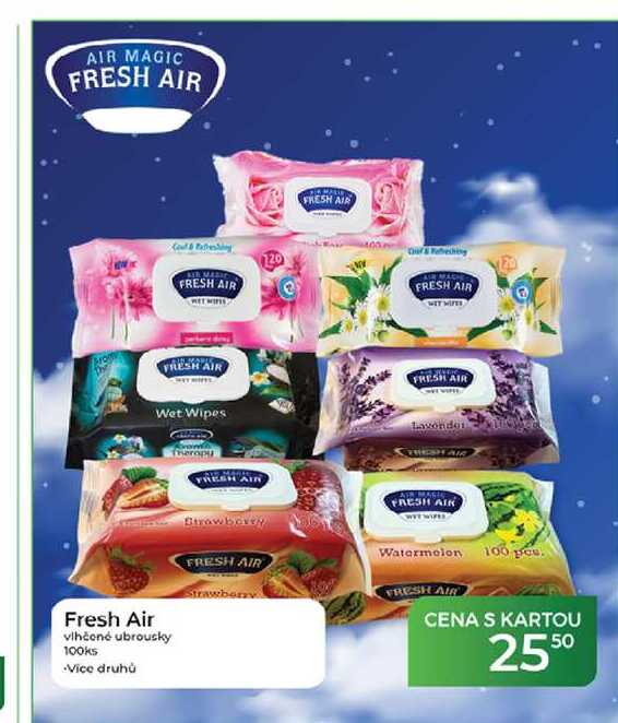 FRESH AIR Strawberry Watermelon 100 ks