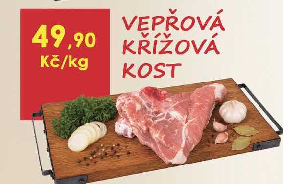 Vepřová křížová kost 1kg