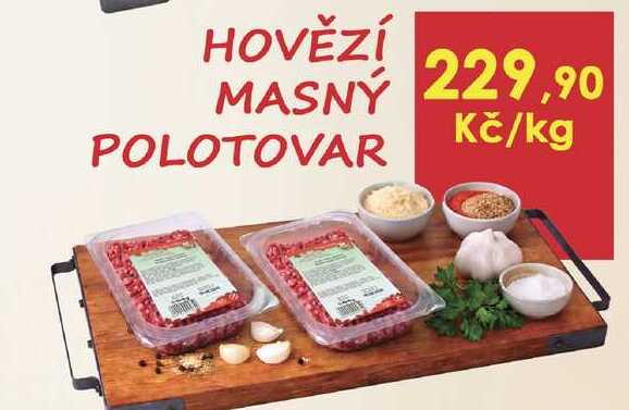 Hovězí masný polotovar 1kg