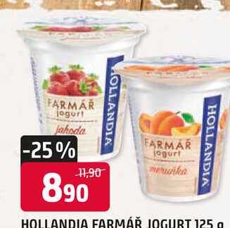 HOLLANDIA FARMÁŘ JOGURT 125 g