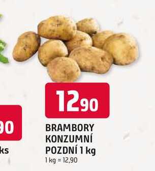 BRAMBORY KONZUMNÍ POZDNÍ 1 kg