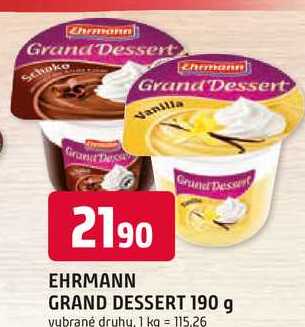 EHRMANN GRAND DESSERT 190 g