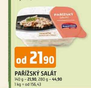 PAŘÍŽSKÝ SALÁT 140 g