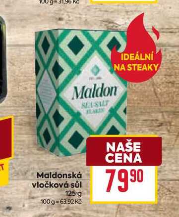 Maldonská vločková sůl 125 g