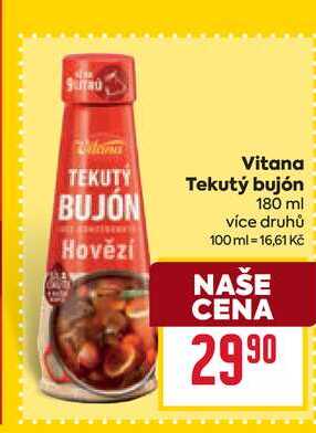 Vitana Tekutý bujón 180 ml