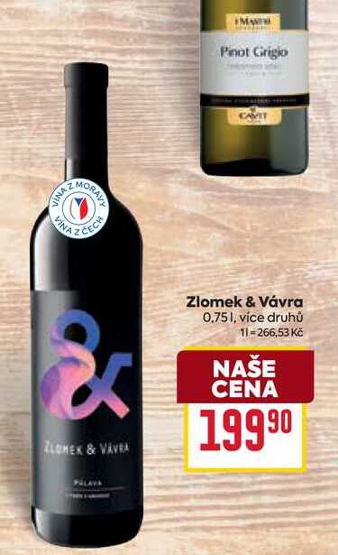 Zlomek & Vávra 0,75l