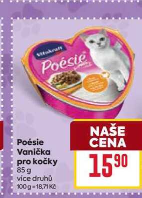 Poésie Vanička pro kočky 85 g