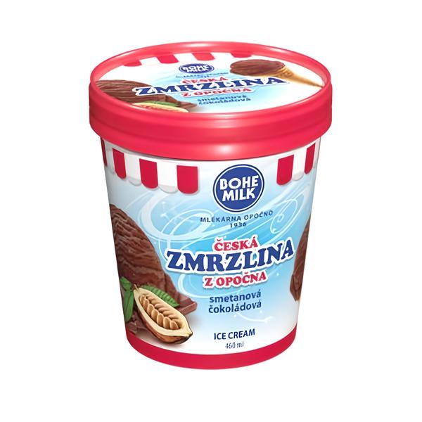 Bohemilk Česká zmrzlina z Opočna smetanová Čokoládová