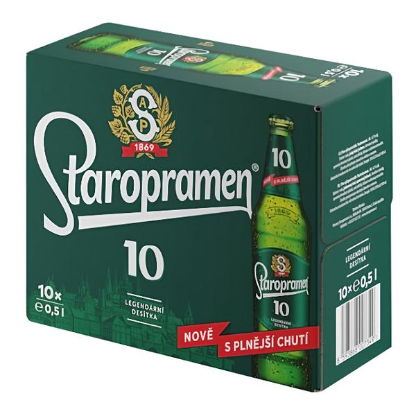 Staropramen 10 10x500ml multipack sklo