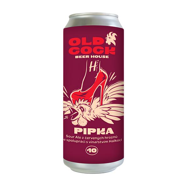 Old Cock Pipka, plech