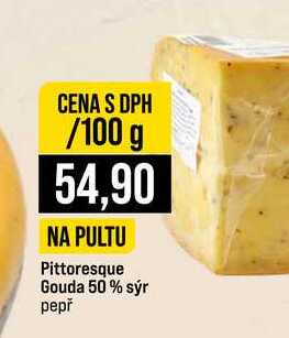 Pittoresque Gouda 50 % sýr pepř 100g