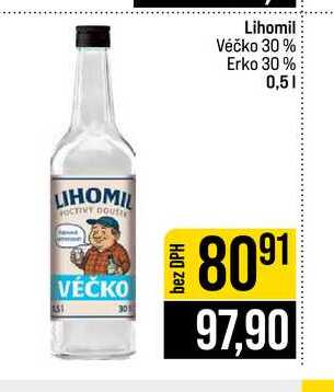 Lihomil Véčko 30% Erko 30% 0,5l