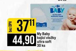 My Baby kojící vložky ultra soft 30 ks