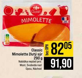 Classic Mimolette žlutý sýr 290 g