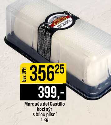 Marqués del Castillo kozí sýr s bílou plísní 1kg