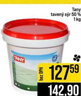 Tany tavený sýr 50% 1kg