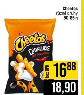 Cheetos různé druhy 80-85 g