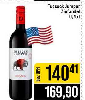 Tussock Jumper Zinfandel 0,75l