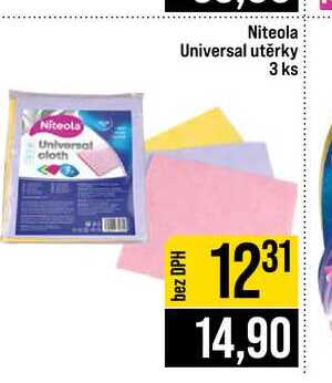 Niteola Universal utěrky 3 ks
