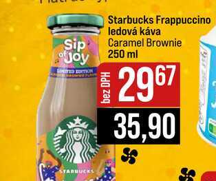 Starbucks Frappuccino ledová káva Caramel Brownie 250 ml 