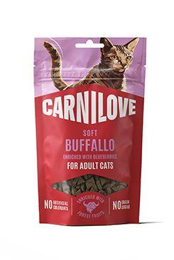 Carnilove Cat Soft Snack Buffallo Blueberries 50g