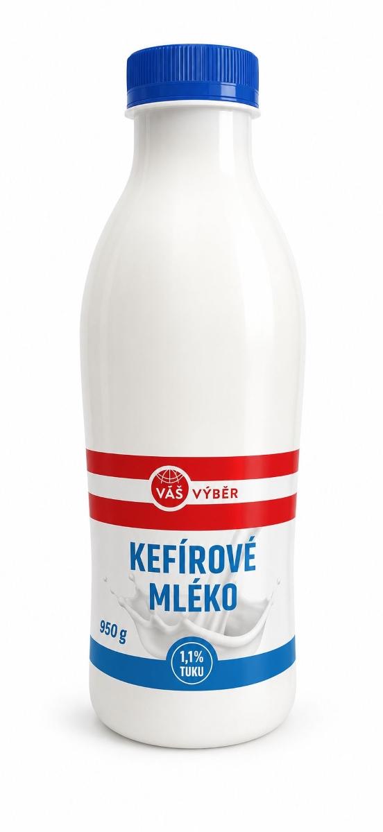 VÁŠ VÝBĚR Kefírové mléko, 950 g