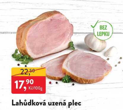 Lahůdková uzená plec 100g