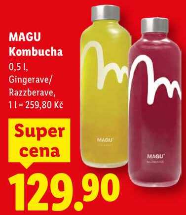 MAGU Kombucha, 0,5 l