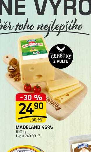 MADELAND 45% 100 g