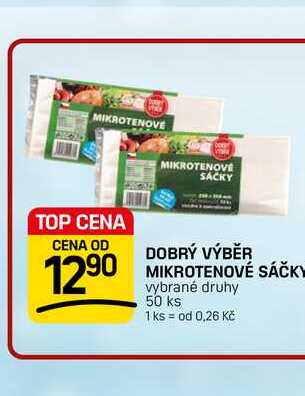 DOBRÝ VÝBĚR MIKROTENOVÉ SÁČKY vybrané druhy 50 ks