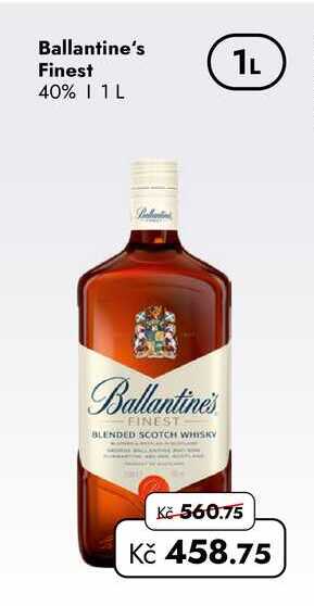 Ballantine's Finest 40% 1L 