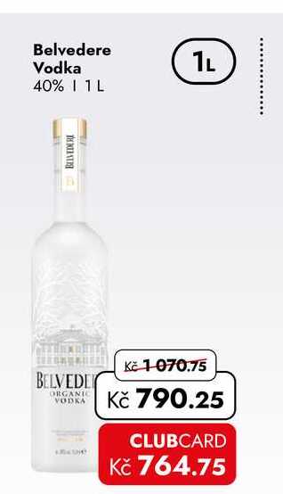 Belvedere Vodka 40% 1 L v akci