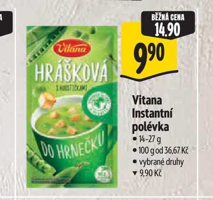 Vitana Instantní polévka 14-27 g