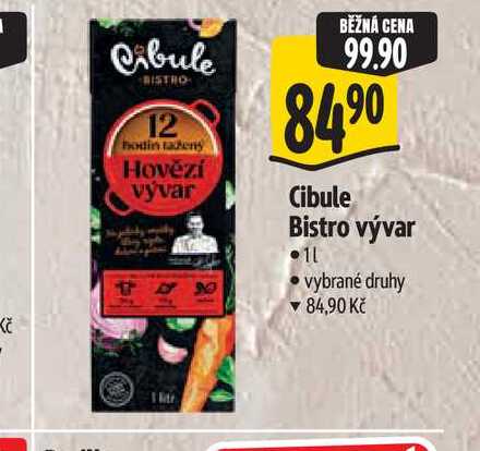 Cibule Bistro vývar 1 l