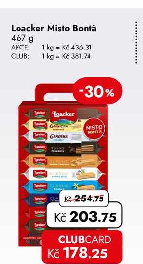 Loacker Misto Bontà 467 g  