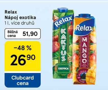 Relax Nápoj exotika, 1 l